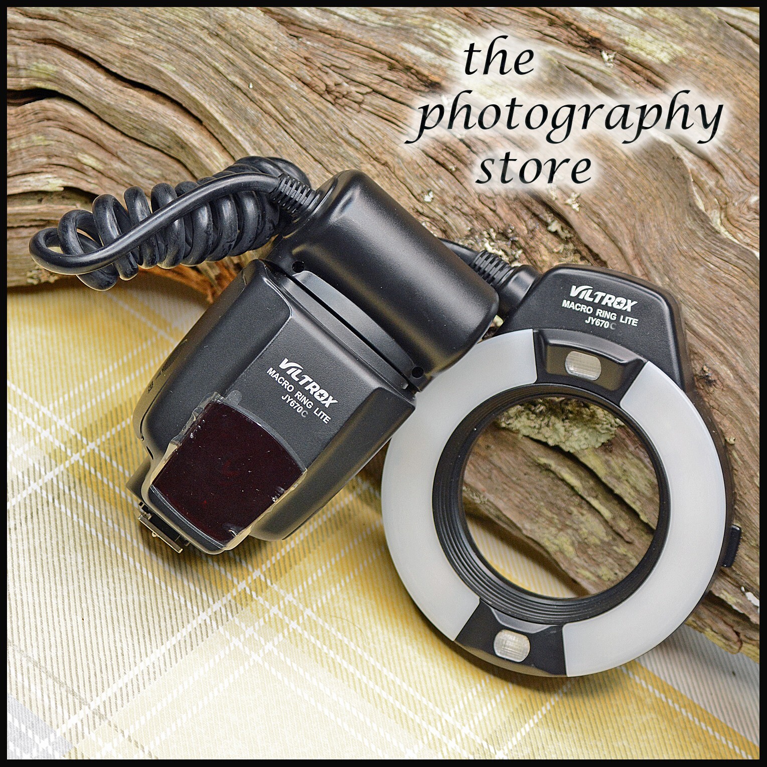 Canon EOS fit Macro Ring Flash Viltrox JY670C for Digital SLR + FREE BATTERIES