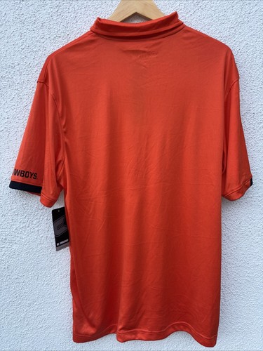 Colosseum Oklahoma State Cowboys Orange Golf Polo Groß Neu UVP $55 - Bild 2 von 8