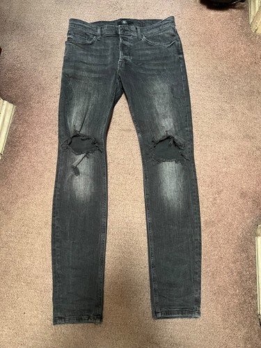 Forever 21 Mens Jeans Size 33x30 Black - Picture 1 of 4