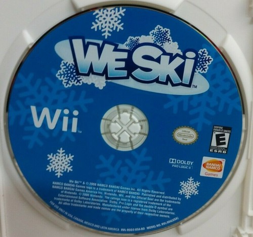 Nintendo Wii Video Game Bundle~ We Ski & Super Monkey Ball Banana Blitz Complete - Picture 7 of 10