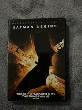 Batman Begins (DVD, 2005) good condition 100% money back guarantee