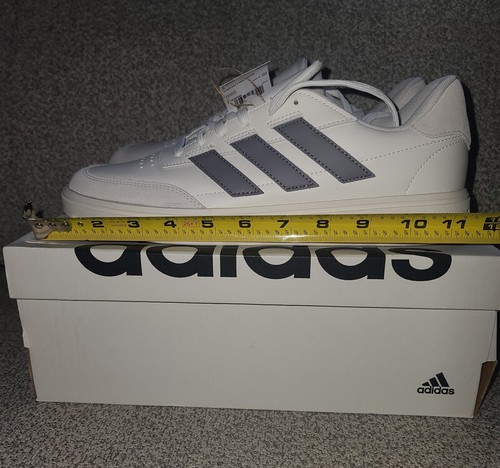 Adidas Men's Size 11 Courtblock Athletic Low Top Shoes Core White IF6506 - Picture 4 of 6