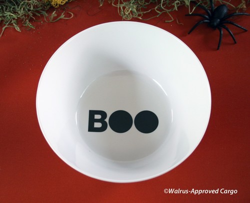 AJUSTE DE LUGAR DE 4 PIEZAS PARA NIÑOS CRATE & BARREL GHOSTS - NUEVO CON ETIQUETAS - ¡SIRVE UN POCO DE DIVERSIÓN ATERRADORA! - Imagen 8 de 11