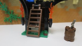 (J 10) LEGO 6020 Castel Magic Shop Knights Merlin Wizard with BA