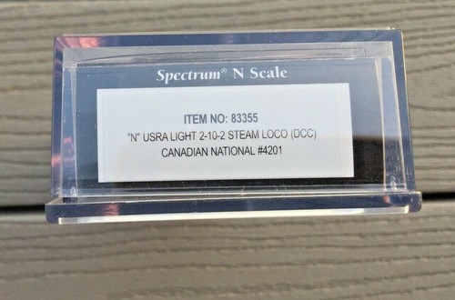 BACHMANN 1/160 N ALCO 2-10-2 STEAM LOCO CANADIAN NATIONAL # 4201 DCC # 83355 NIB - Picture 12 of 12