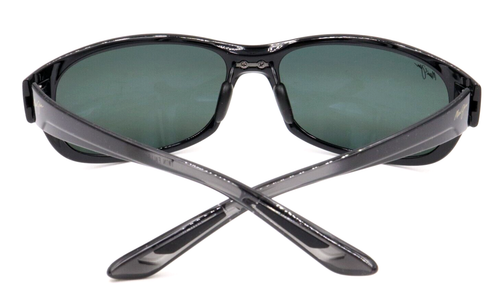 New Maui Jim Twin Falls Black Fade Neutral Gray Sunglasses 63mm 417-02J $249 - Picture 3 of 6