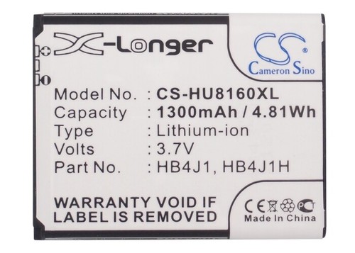 Li-ion Battery for Orange HB4J1 HB4J1H 3.7V 1300mAh - 第 5/5 張圖片