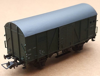 Rowa HO 2059 Kastencontainerwagen boxed Rowa Supermodell. Modelleisenbahn. Vintage