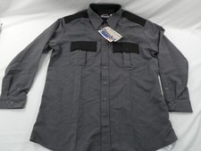 NEW BLAUER 8900 MENS 18.5- 32/33 CLASSACT LONG SLEEVE RAYON SHIRT HEATHER GRAY