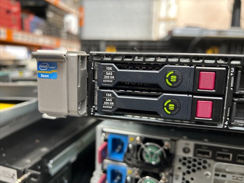 HP DL360p G8 / Gen8 - 2x E5-2637, 64GB Ram P212, 2x 460W iLO4 2 X 15k 300gb - Picture 7 of 8