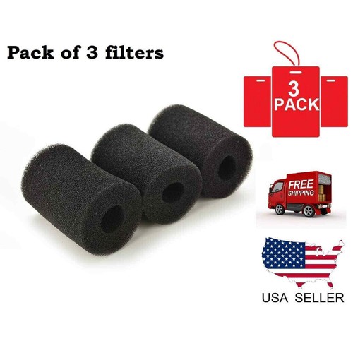 Large Overflow Filter Box Intake Round Pre-Filter Foam Sponge Fish aquarium 3PK - Picture 4 of 7