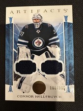 2022-23 Artifacts Hockey Connor Hellebuyck Dual Patch /199