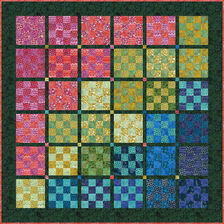 Moda MALIBU BATIKS 40 2.5" Quilt Fabric Strips 4357JR Jelly Roll - Image 2 of 2