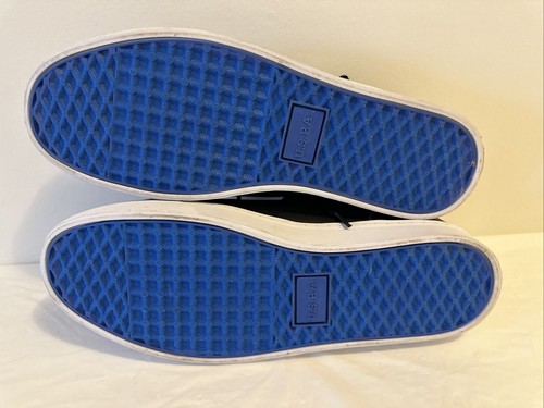 US POLO ASSN Herren Größe 13 Schuhe Sneaker schwarz mit weiß und blau - top - Bild 3 von 9