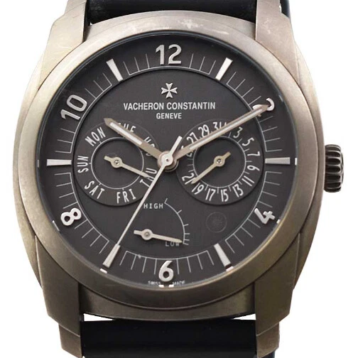 Vacheron Constantin — VACHERON CONSTANTIN  -  Quai de Ille Day Date Power Reserve in Titanium