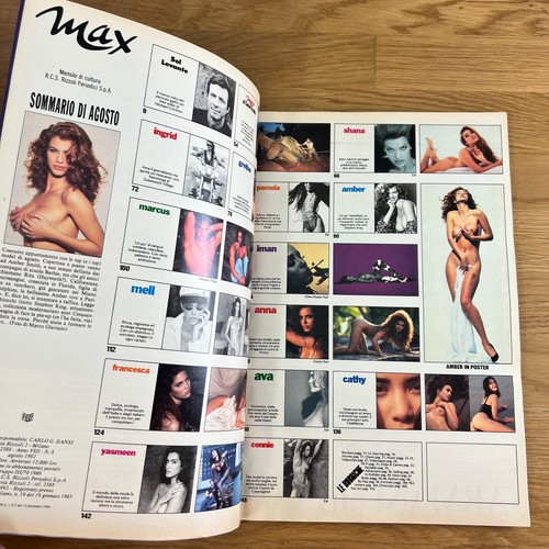 Max Speciale Top Model Amber Smith Angie Everhard. Calendario Herzigova. Maestri - Foto 7 di 24