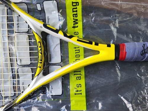 Michelle Larcher de Brito Game USED Worn Tennis RACQUET Signed 2008 US OPEN RARE - Picture 3 of 18
