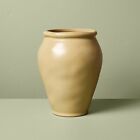 10" Smooth Ceramic Urn Vase Tan - Hearth & Hand with Magnolia