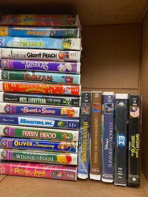 vhs disney lot