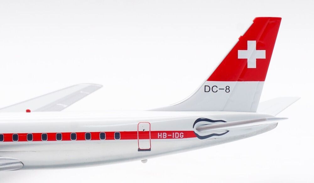 Inflight B-862-IDG-P Swissair Douglas DC-8-62 HB-IDG Diecast 1/200 Jet Model New