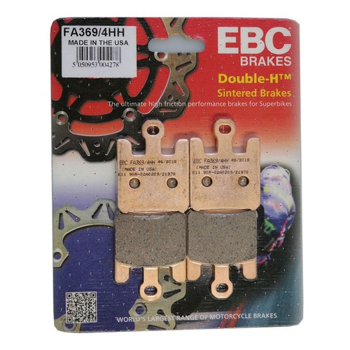 EBC FA369/4HH Sintered Brake Pads for Kawasaki ZX-6R Ninja 05-06 - Picture 1 of 5