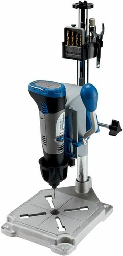 Drill Press Rotary Tool Workstation Stand Table Top w/ Wrench Mini Portable New - Picture 10 of 12