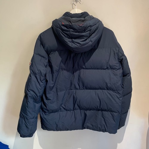 Tommy Jeans MEN'S padded JACKET  S VGC down fill Hilfiger navy classic - Picture 5 of 10