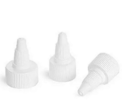 20/410 White LDPE Caps plastic twist top closures - 48 pieces - SKS #2533 - Picture 6 of 6