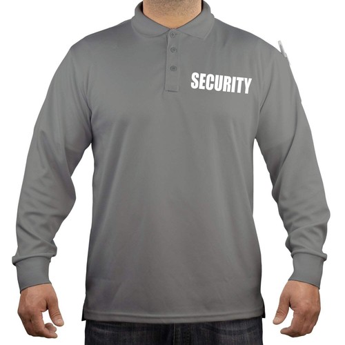 Ryno Gear Performance Lightweight Breathable 100% Polyester Security Long Sleeve - Picture 4 of 112