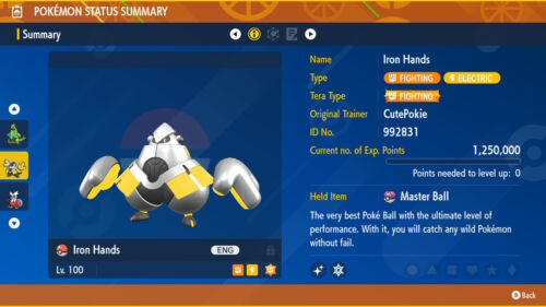 Pokemon Scarlet Violet - SHINY CHARM - Pick Any Shiny Pokemon with Ability Patch - Picture 75 of 114