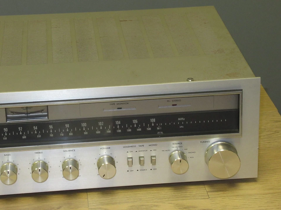 JVC R-S7 Vintage Stereo Receiver Amplifier Tuner AS IS - Image 4 of 4