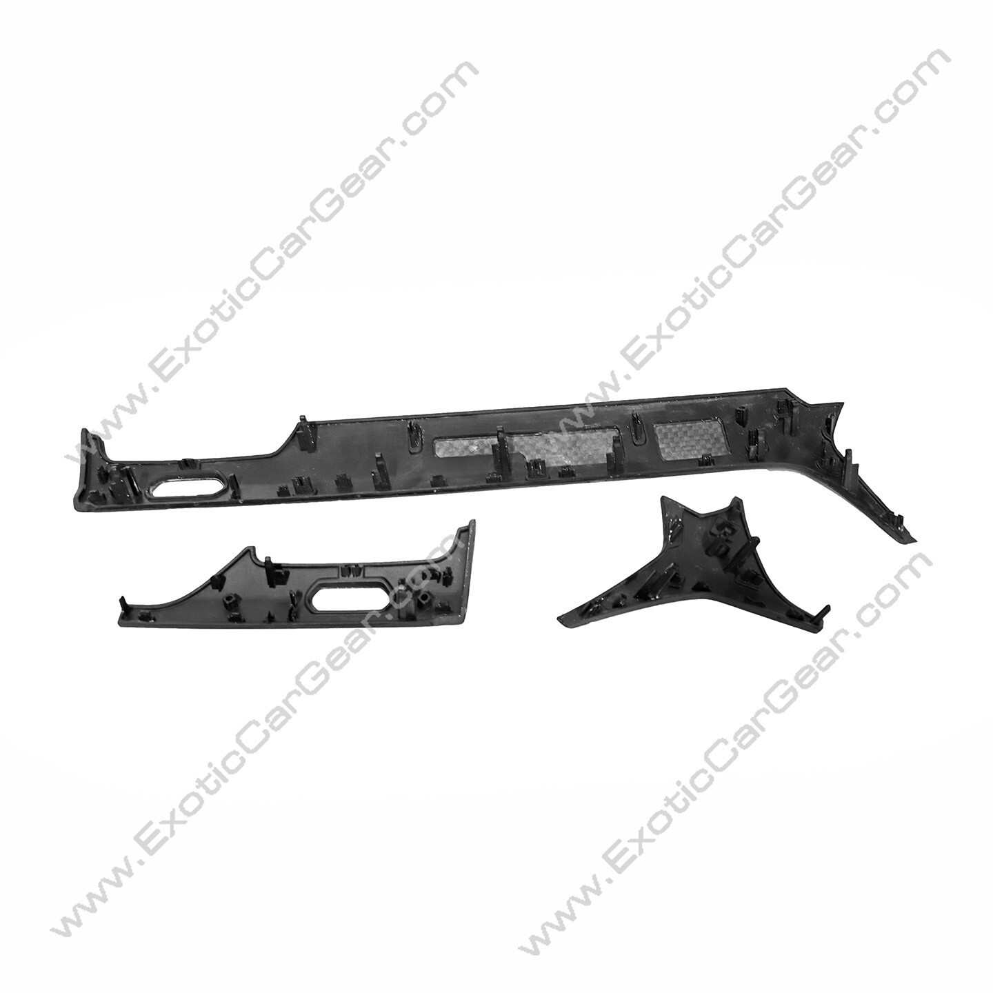 Lamborghini Urus Carbon Fiber 3 Piece Dash Trim
