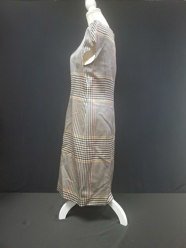 Escada Geometric Wool Silk Blend Dress Jacket Blazer Suit Set Sz 40 / 10 US Vntg - Picture 5 of 19