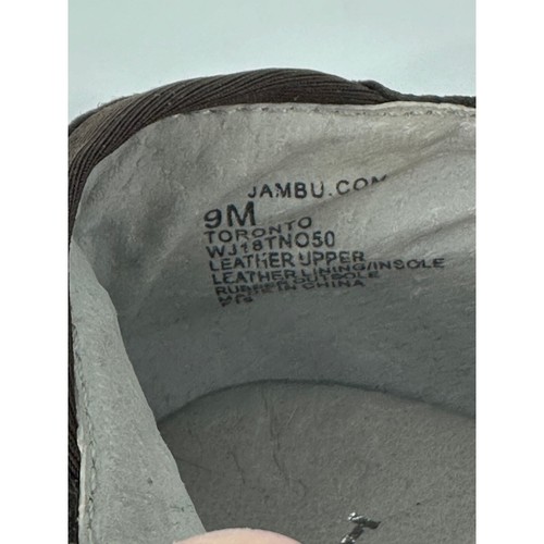 Jambu Toronto grau bequeme orthopädische rutschfeste Wildlederschuhe 9M - Bild 5 von 9