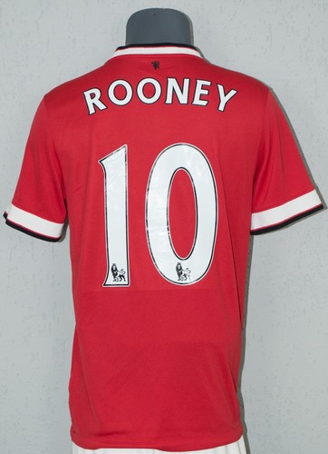 Manchester United Rooney Jersey 2014/2015 Football Soccer Shirt Mens Size S - Picture 3 of 8