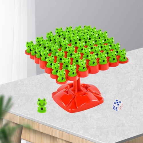 Montessori Frosch Balance Baum Feinmotorische Fähigkeiten Lernspielzeug für Kinder - Bild 1 von 11