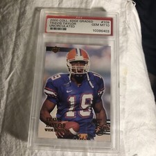 TRAVIS TAYLOR 2000 COLLECTORS EDGE GRADED UNCIRULATED PSA GEM-MINT 10