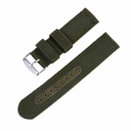 22mm Military Canvas Nylon Strap Band For Seiko Watch SKX007 SKX009 SKX173 - Picture 5 of 10