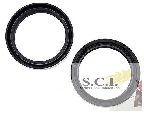 HONDA CR125R CR250R CR500R 1992 - 1994 43x54x9.5/10mm FORK SEALS x 2 - Foto 1 di 7