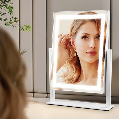 Espejo cosmético con LED táctil regulable espejo de maquillaje espejo de maquillaje iluminación - Imagen 3 de 30