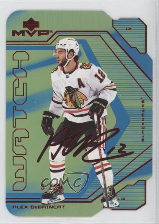 2021-22 Upper Deck MVP Colors and Contours Green /20 Alex DeBrincat #39