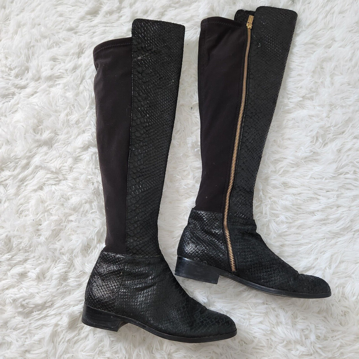zip michael kors boots