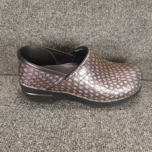 Dansko Women's Clogs (Professional Clogs) Size US 7.5-8 EU 38 Purple Iridesent - Picture 6 of 18