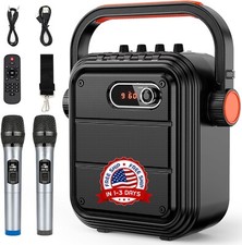 Bocinas Bluetooth Grandes Para Fiestas Con Microfono Para Karaoke De 6 Pulgadas