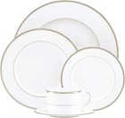 Kate Spade 290577 Sugar Pointe 5-Piece Place Setting, 4.40 LB, White