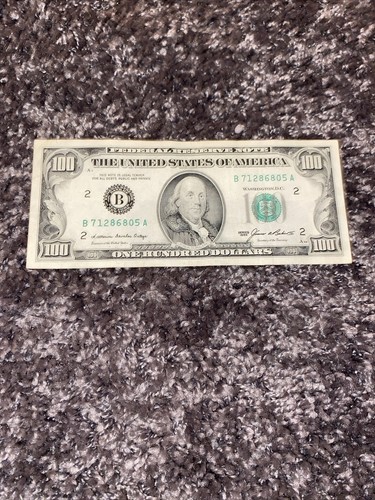 100 dollar bill 1985 - Picture 1 of 2