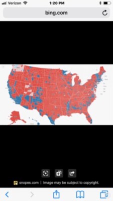 TIN SIGN  Election Map  Red States Primary Vote Patriotic Trump GOP Mancave Flag