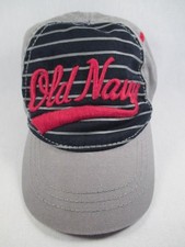 Old Navy Gray Stretch XS Child Size Baseball Cap Hat Great Condition