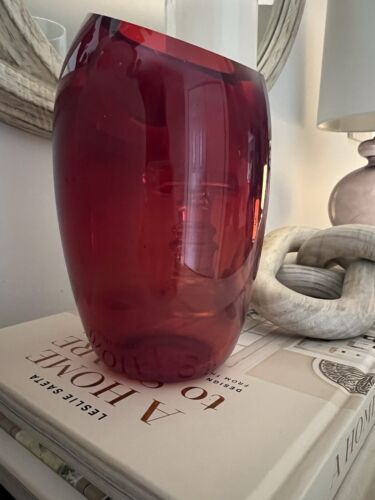 Stunning Original Signed 1993 AL LEEDOM Art Glass Vase - Picture 10 of 13