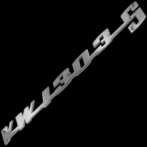 VW 1303S Emblem Stainless Steel For Beetle Type-1 Käfer High Quality Badge - Foto 1 di 2